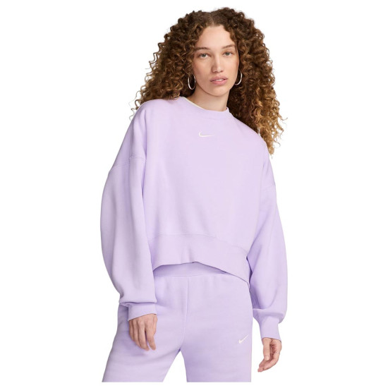 Nike Γυναικείο φούτερ Sportswear Phoenix Fleece Oversized Crew-Neck Sweatshirt